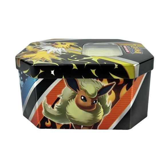 Pokémon TCG Trading Card Mixed Lot of 370 Modern Cards in Collectible Tin - Picture 11 of 13